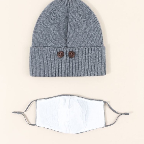 Beanie and face mask set - Picture 3 of 3